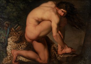 De gewonde Philoctetes door Nicolai Abraham Abildgaard