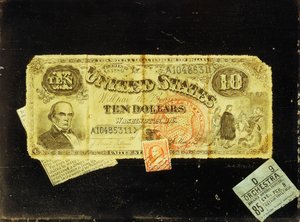 Het tien dollar biljet door Nicolas Alden Brooks