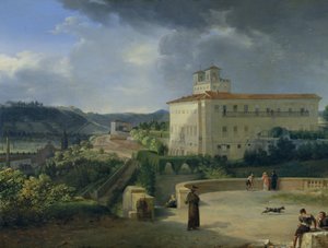 Uitzicht op de Villa Medici, Rome
