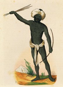 Aboriginal van het eiland Vatou-Lele (Fiji-eilanden)