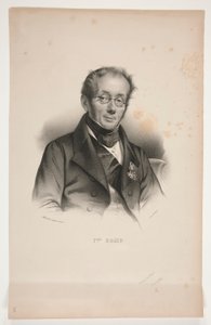 Portret van [Baron François-Joseph] Bosio door Nicolas Eustache Maurin