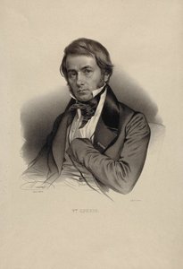 Portret van de filosoof Victor Cousin 1792-1867 door Nicolas Eustache Maurin