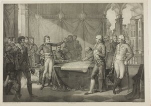 Verdrag van Leoben door Nicolas Henri Jacob