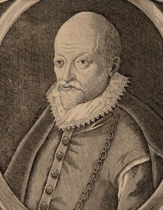 Portret van de componist Roland de Lassus 1532-1594 door Nicolas III de Larmessin