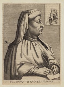 Filippo Brunelleschi, Italiaanse architect en ingenieur door Nicolas II de Larmessin
