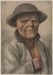 Portret van een oude man