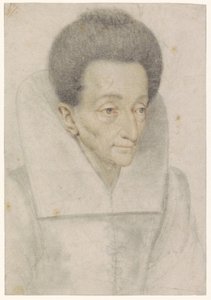 Portret van een oude vrouw