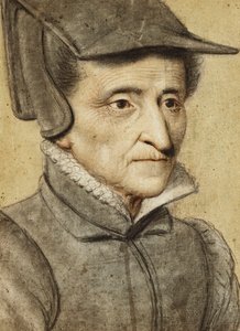 Portret Hoofd van een Oude Vrouw door Nicolas Lagneau or Lanneau