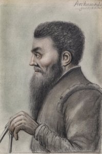 Voorstelling van Archimedes van Syracuse door Nicolas Lagneau or Lanneau
