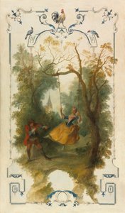 De Schommel, ca. 1723-27 door Nicolas Lancret