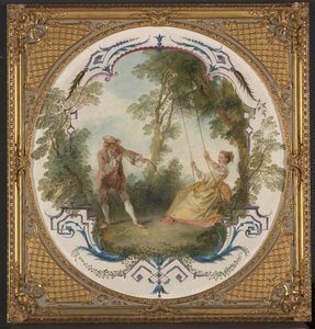 De Schommel door Nicolas Lancret