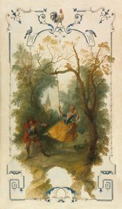 De Schommel door Nicolas Lancret