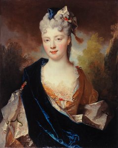 Portret van Marie Anne de Bourbon-Condé 1678-1718, Hertogin van Vendôme, 1714