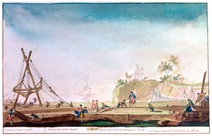 De Marina van Brest door Nicolas Marie Ozanne