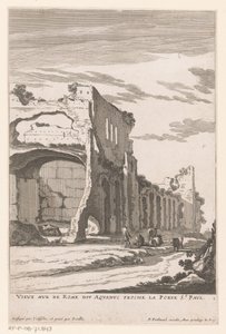 Ruïne van een aquaduct in Rome