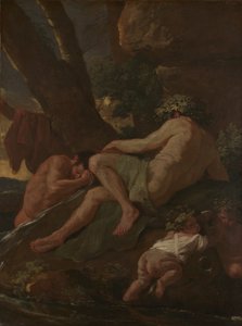 Midas die zich Wast bij de Bron van de Pactolus