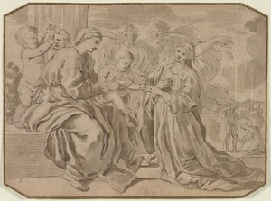 Mystieke bruiloft van St. Catherine