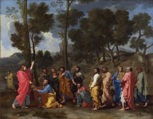 Zeven Sacramenten: Wijding door Nicolas Poussin