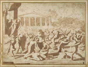 Studie voor de Ontvoering van de Sabijnse Vrouwen, c.1633