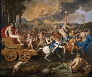 De triomf van Bacchus door Nicolas Poussin