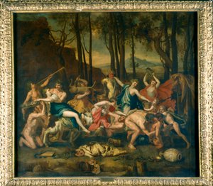 De Triomf van Pan door Nicolas Poussin