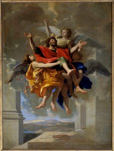 De Visie van St. Paulus, 1649-50 door Nicolas Poussin