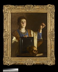 Waarheid presenteert een spiegel aan de ijdelheden van de wereld, c.1630