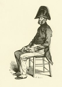 De Pensioengerechtigde (gravure) door Nicolas Toussaint (after) Charlet
