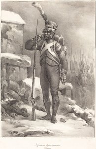 Franse Lichte Infanterie, Voltigeur door Nicolas Toussaint Charlet
