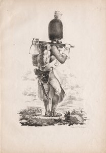 Militaire Kostuums: Infanterie Sappeur door Nicolas Toussaint Charlet