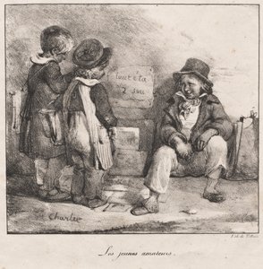 Schetsboek voor het gebruik van kleine kinderen: De jonge amateurs, 1822
