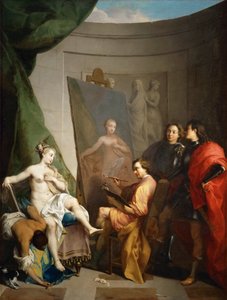 Apelles schildert Campaspe