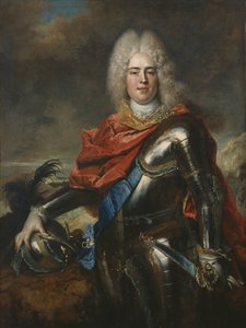 Kroonprins Frederik Augustus van Saksen (1696-1763) door Nicolas de Largillière