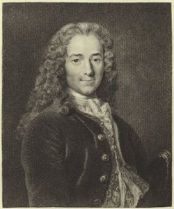 Voltaire door Nicolas de Largillière