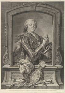 Portret van Maarschalk de Lowendal