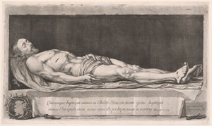 De Dode Christus Liggend in het Graf