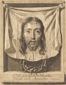 De sluier van Sint Veronica door Nicolas de Plattemontagne after Philippe