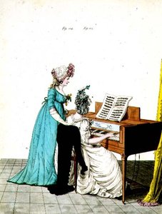 Fig. 104 en 105, modeplaat uit N. Heideloff