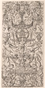 Ornamentpaneel met Vogelkooi