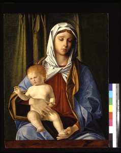 Madonna en kind door Nicolo Rondinelli