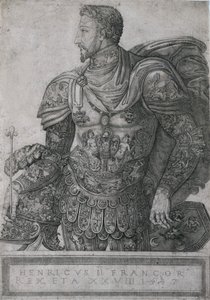 Hendrik II, koning van Frankrijk, op 28-jarige leeftijd door Nicolo della Casa