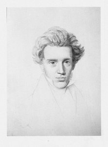 Søren Kierkegaard 1813-1855, ca. 1840