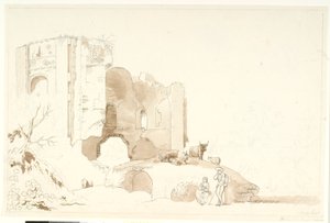 Ruïnes van de Dianatempel, Baja door Niels Gundersen Lund