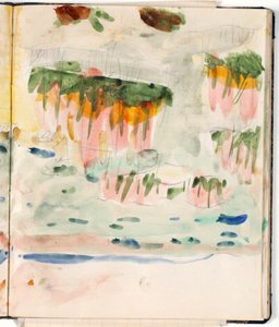 Landschapsstudie door Niels Larsen Stevns