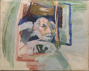 Zelfportret door Niels Larsen Stevns