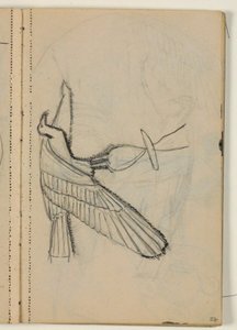 Studies van vogels, waarschijnlijk naar voorbeeld