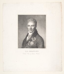 Johan Sigismund Møsting door Niels Simonsen