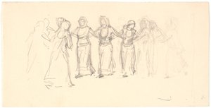 Dansende Griekse vrouwen