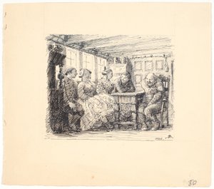 De kleine witte kat door Niels Skovgaard
