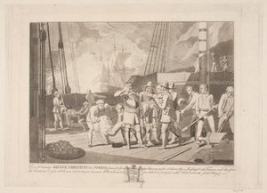 Christian IV in de Zeeslag bij Femern, 1644